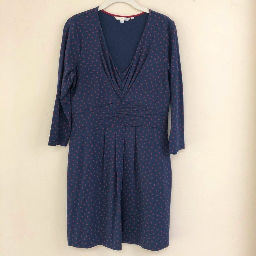 Boden Marion Printed Jersey Tunic Dress